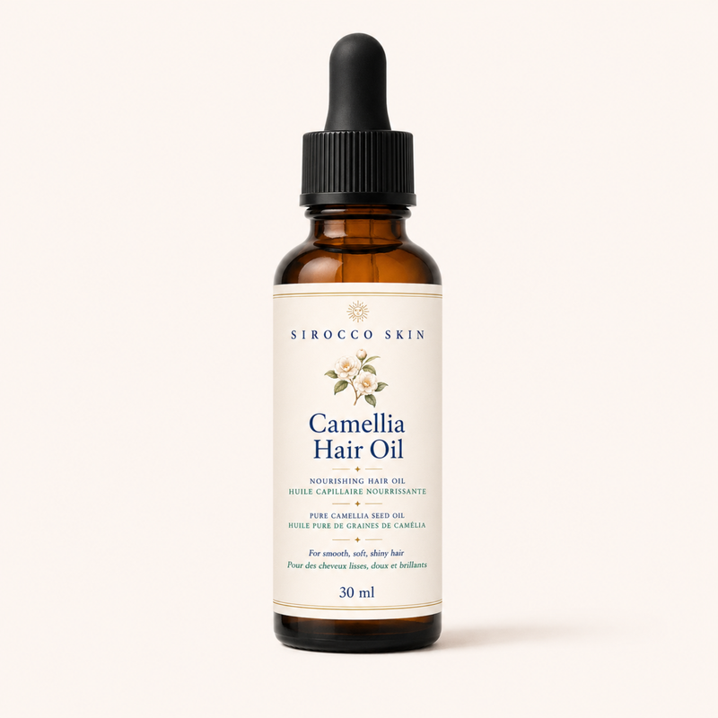 Camellia Hair Oil – Lightweight Nourishing Hair Oil for Smooth, Shiny Hair
