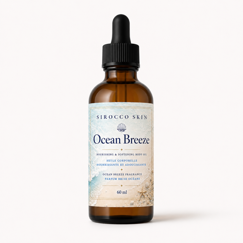 Ocean Breeze Body Oil - Silky Skin - Nourishing Moisture