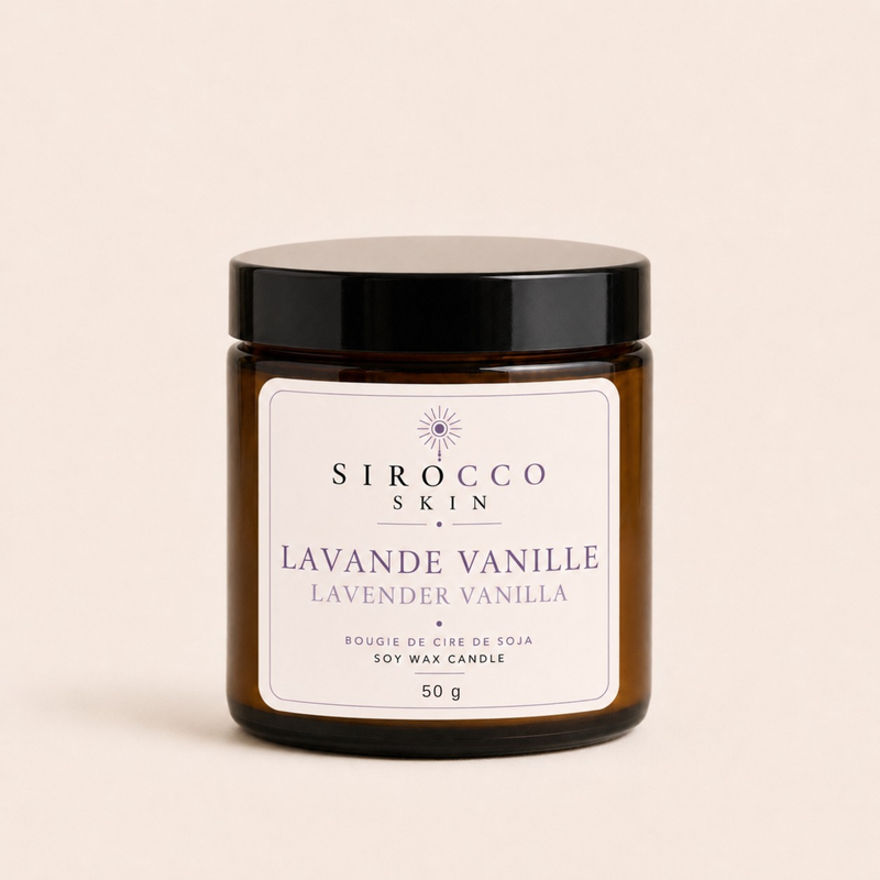 Lavender Vanilla Soy Wax Candle