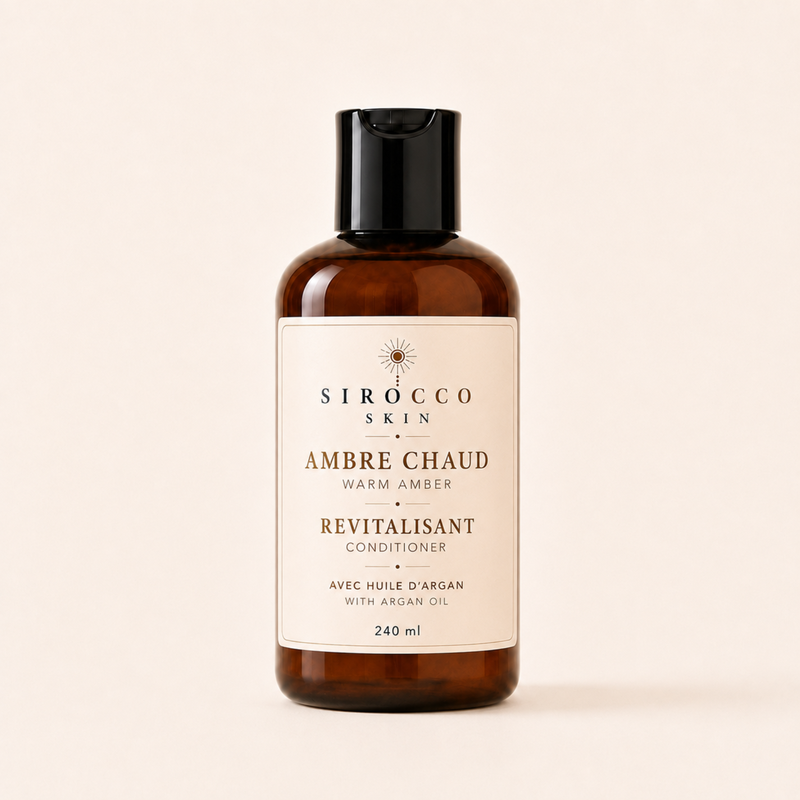 Warm Amber Conditioner with Argan Oil – Softness & Shine