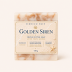 Golden Siren Triple Butter Soap – Handmade with Cocoa, Mango & Shea Butter