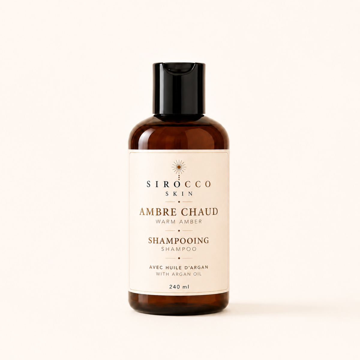 Warm Amber Shampoo – Deep Nourishment with Argan Oil