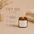 Warm Amber Soy Wax Candle