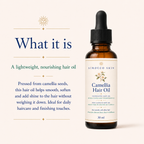 Camellia Hair Oil – Lightweight Nourishing Hair Oil for Smooth, Shiny Hair