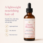 Cherry Blossom Hair Silk Oil – Smooths Frizz & Adds Shine