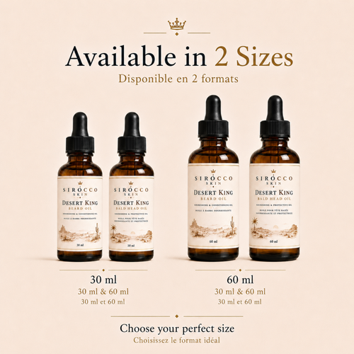 Bald-Headed Kings Duo – Beard Oil + Bald Head Oil Set