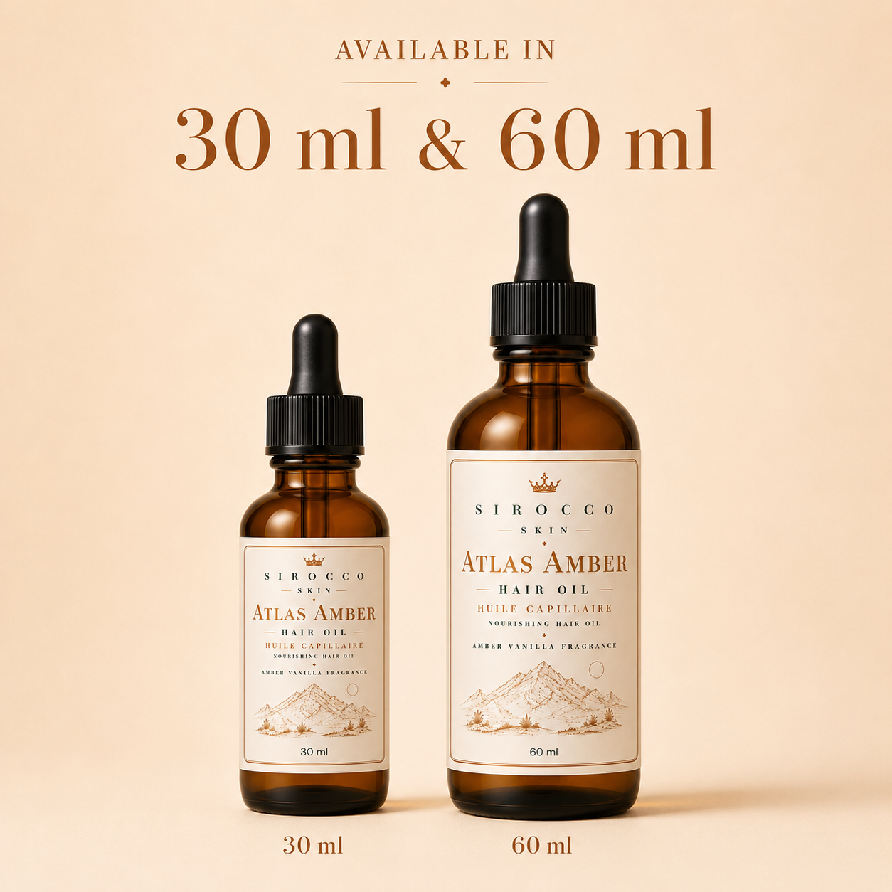 Atlas Amber Hair Oil – Nourishing Hair Oil