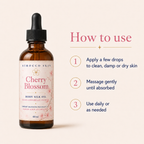 Cherry Blossom Body Silk Oil – Nourishes, Softens & Leaves Skin with a Glow