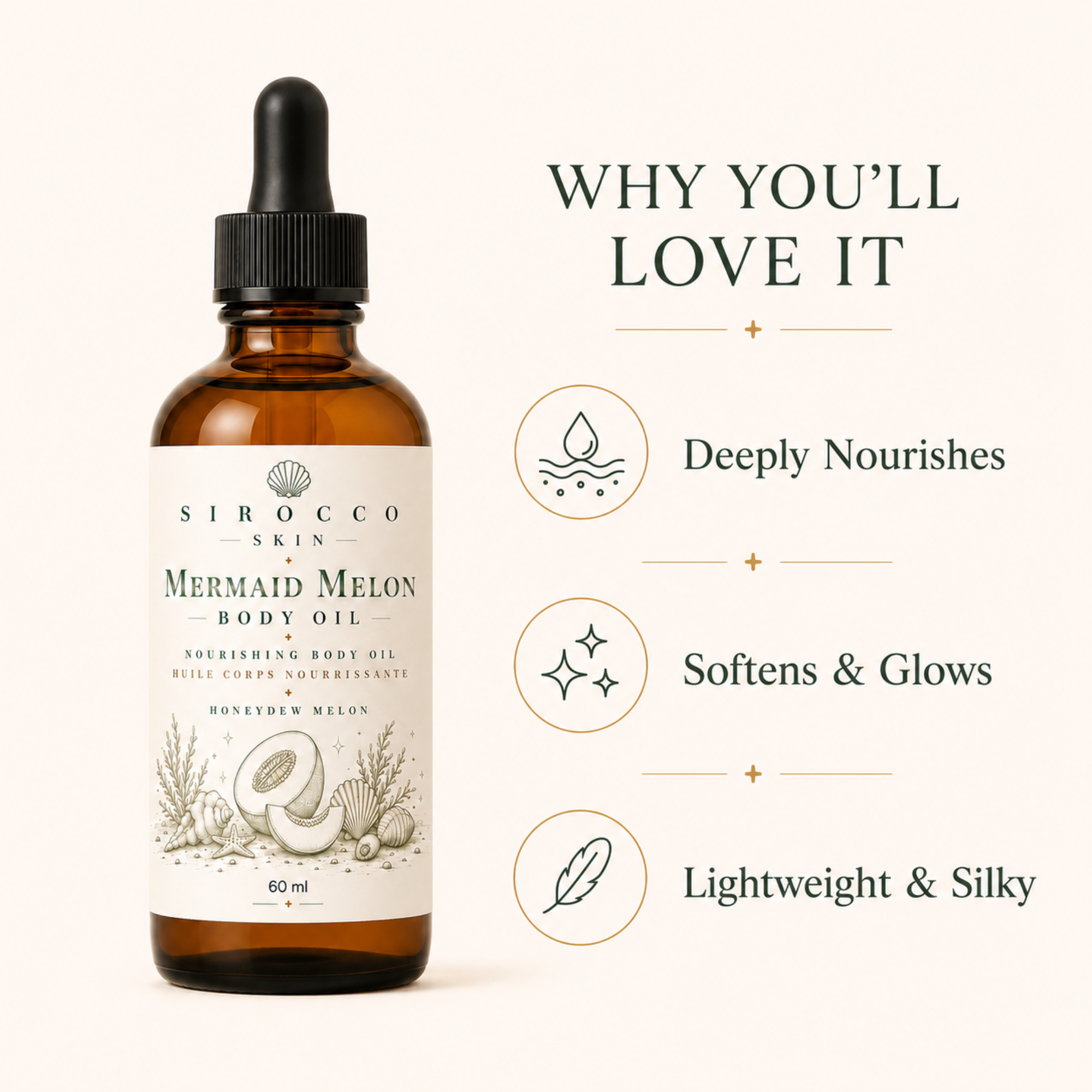 Mermaid Melon Body Oil