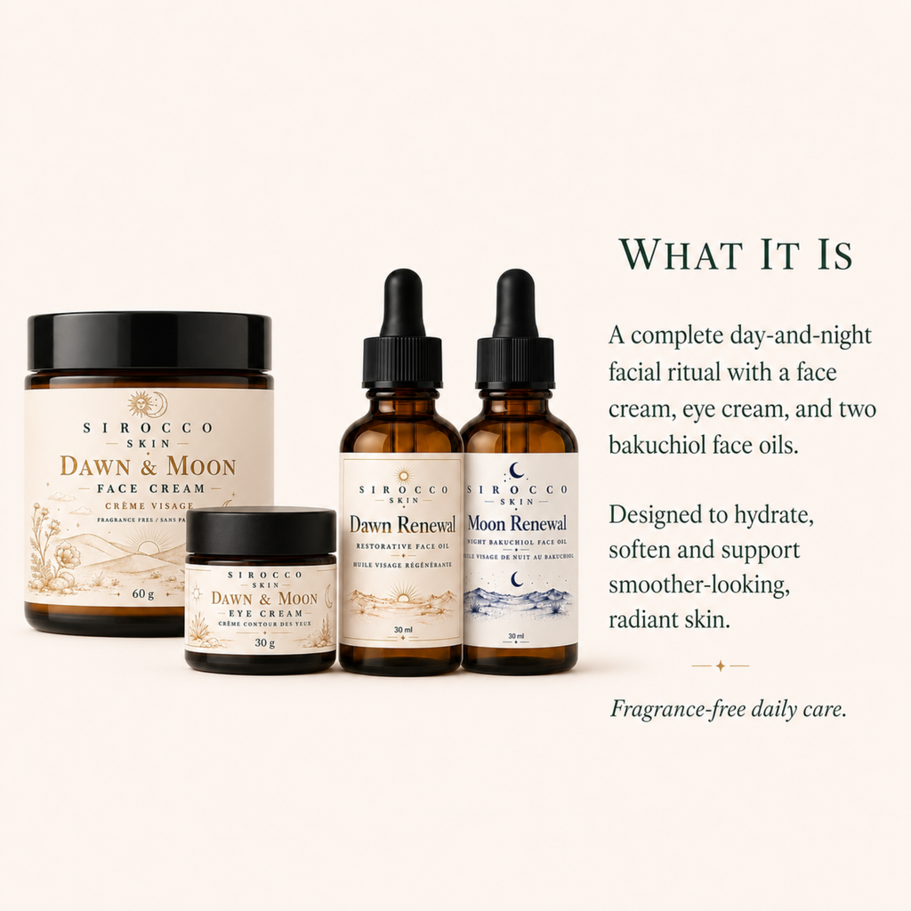 Dawn & Moon Renewal Set – Complete Face Care Ritual