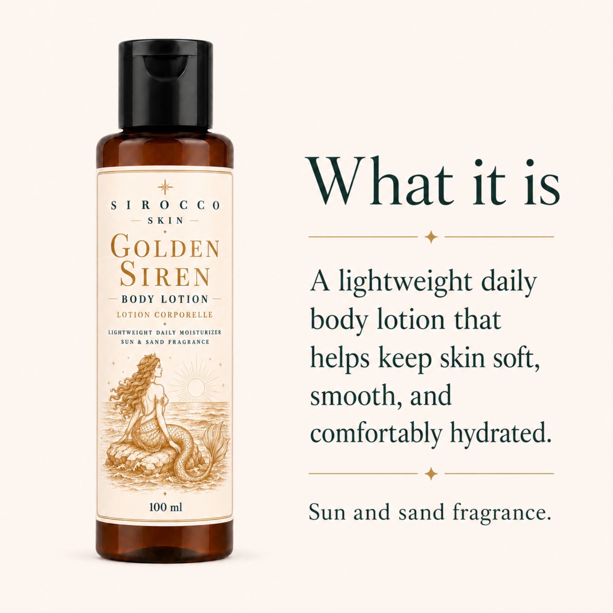 Golden Siren Body Lotion
