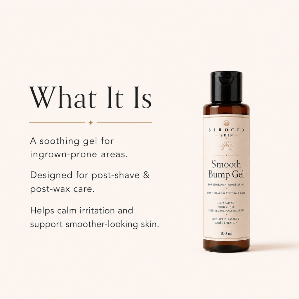 Smooth Bump Gel – Post-Shave & Post-Wax Care