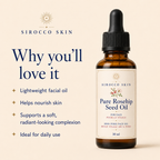 Pure Rosehip Seed Oil | Sirocco Skin