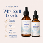Mermaid Hair Duo – Pre-Wash & Nourishing Hair Oil Set