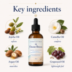 Ocean Breeze Body Oil - Silky Skin - Nourishing Moisture