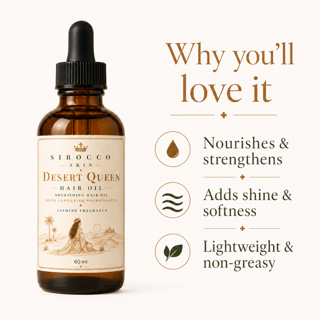 Desert Queen Hair Oil – Nourishing Jasmine Hair Oil