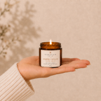 Warm Amber Soy Wax Candle