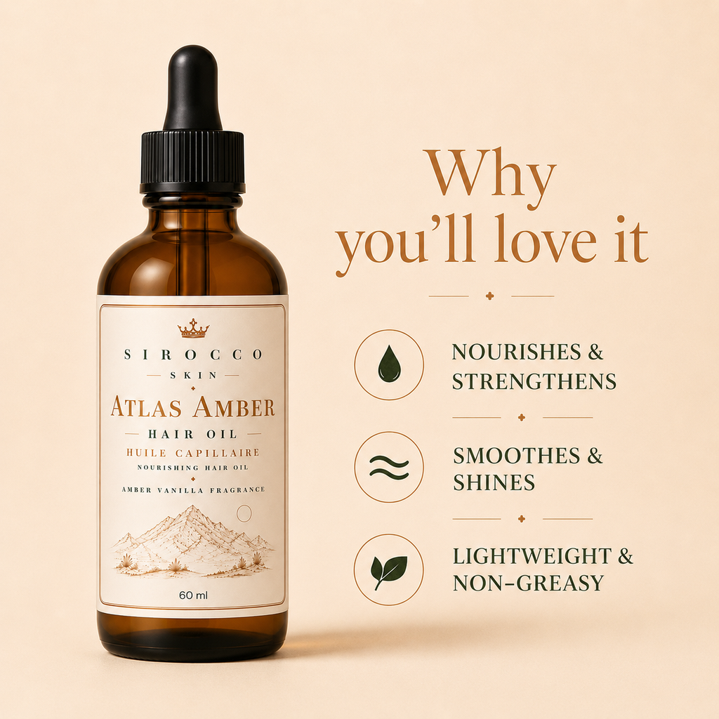 Atlas Amber Hair Oil – Nourishing Hair Oil