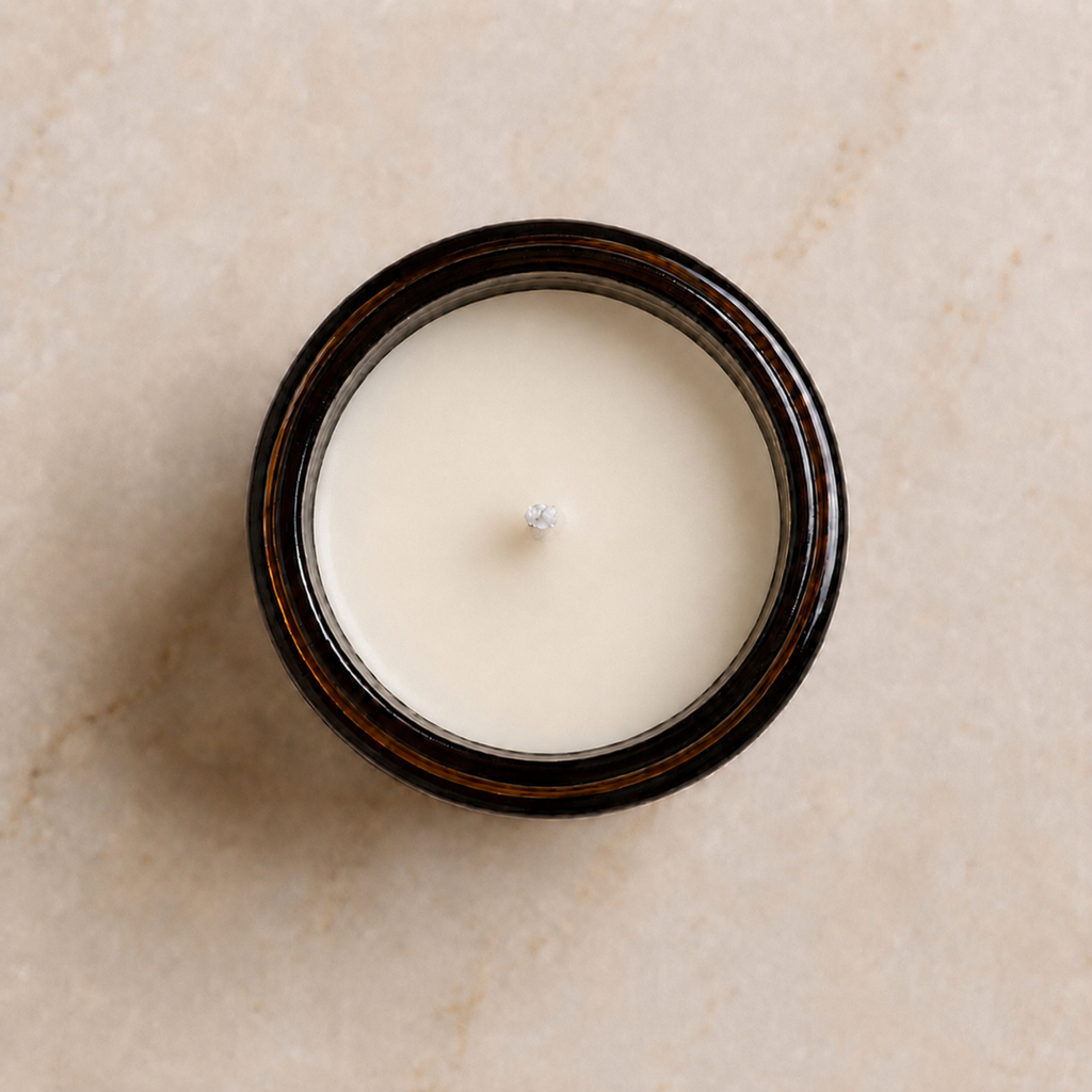 Sandalwood Amber Soy Wax Candle