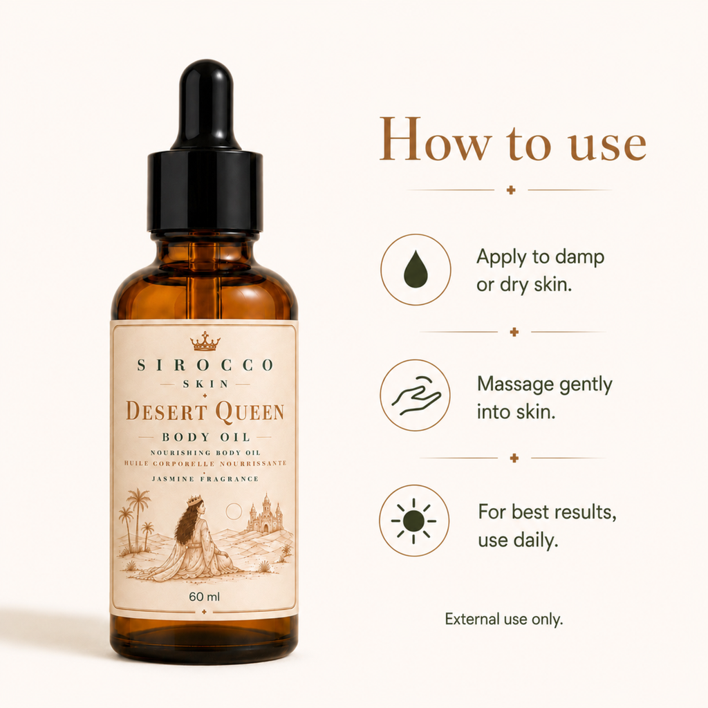 Desert Queen Body Oil – Nourishing Jasmine Body Oil