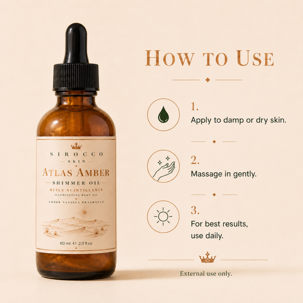 Atlas Amber Shimmer Oil