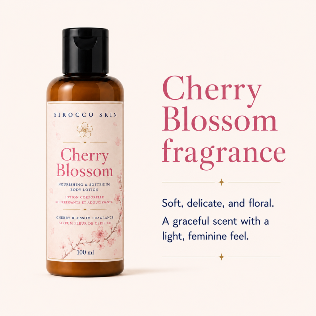 Cherry Blossom Body Lotion – Nourishing & Softening Daily Body Lotion