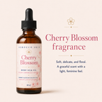 Cherry Blossom Body Silk Oil – Nourishes, Softens & Leaves Skin with a Glow