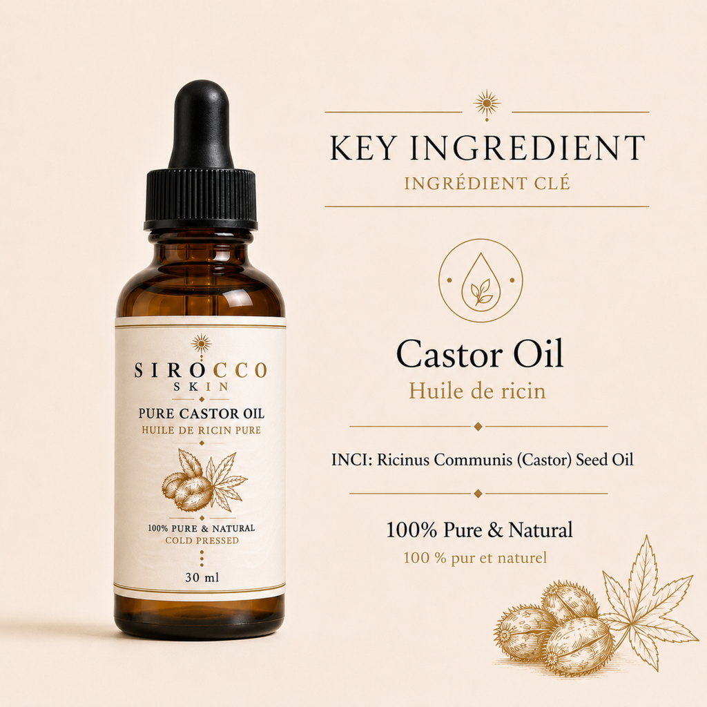 Pure Castor Oil – Hair, Skin, Nails & Cuticles