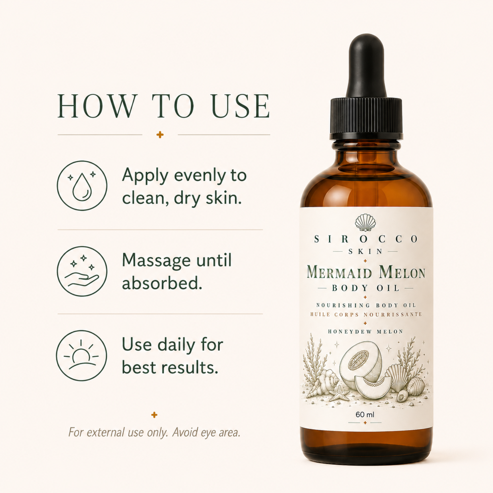 Mermaid Melon Body Oil