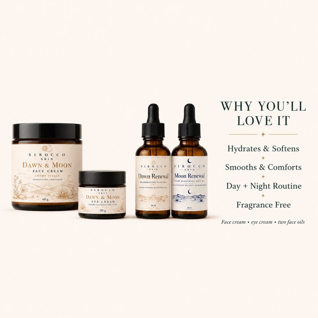 Dawn & Moon Renewal Set – Complete Face Care Ritual
