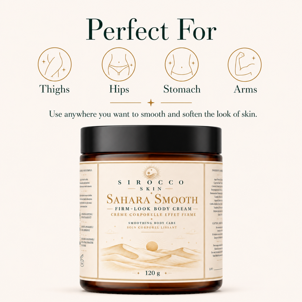 Sahara Smooth Firm-Look Body Cream – Hydrates, Smooths & Firms