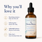 Ocean Breeze Body Oil - Silky Skin - Nourishing Moisture