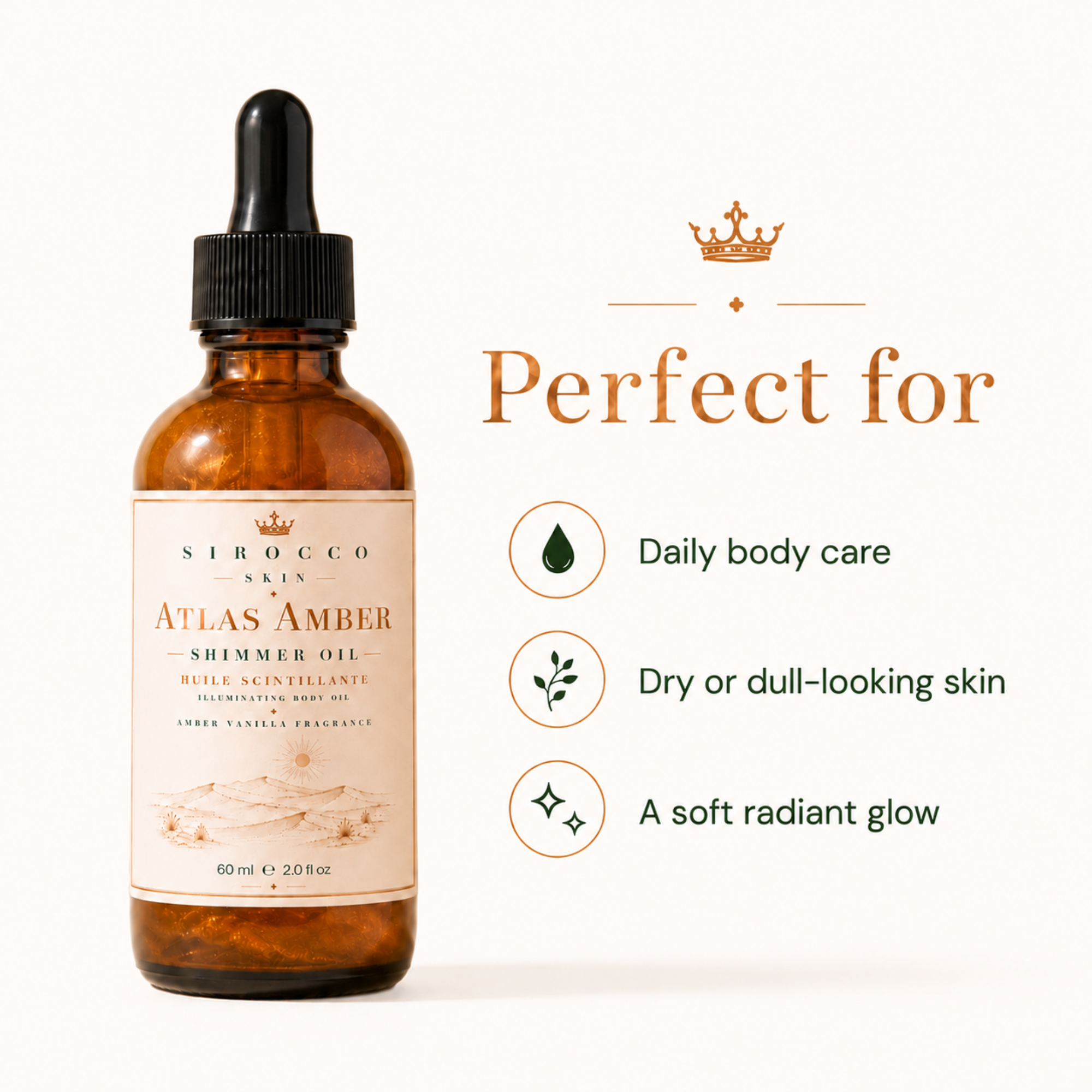 Atlas Amber Shimmer Oil
