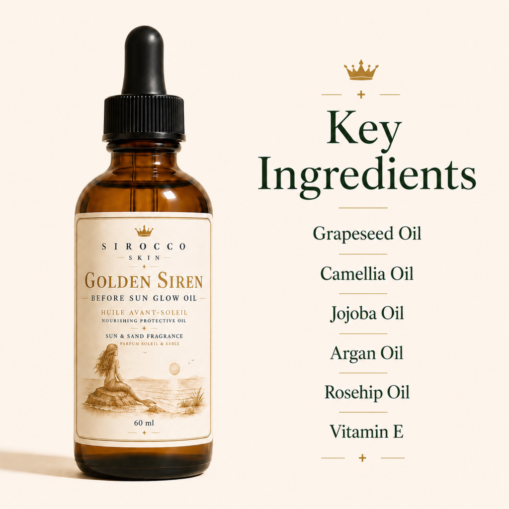 Golden Siren Before Sun Glow Oil