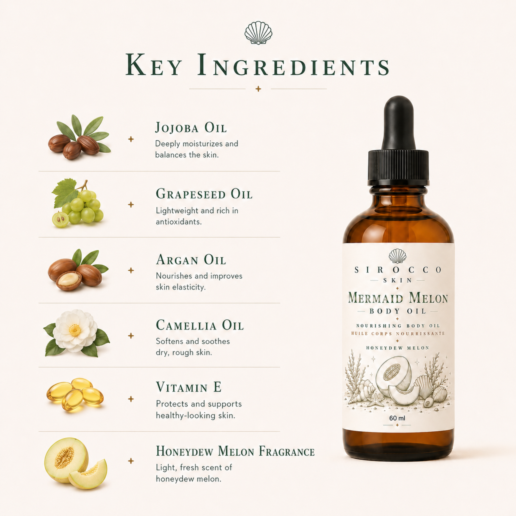 Mermaid Melon Body Oil