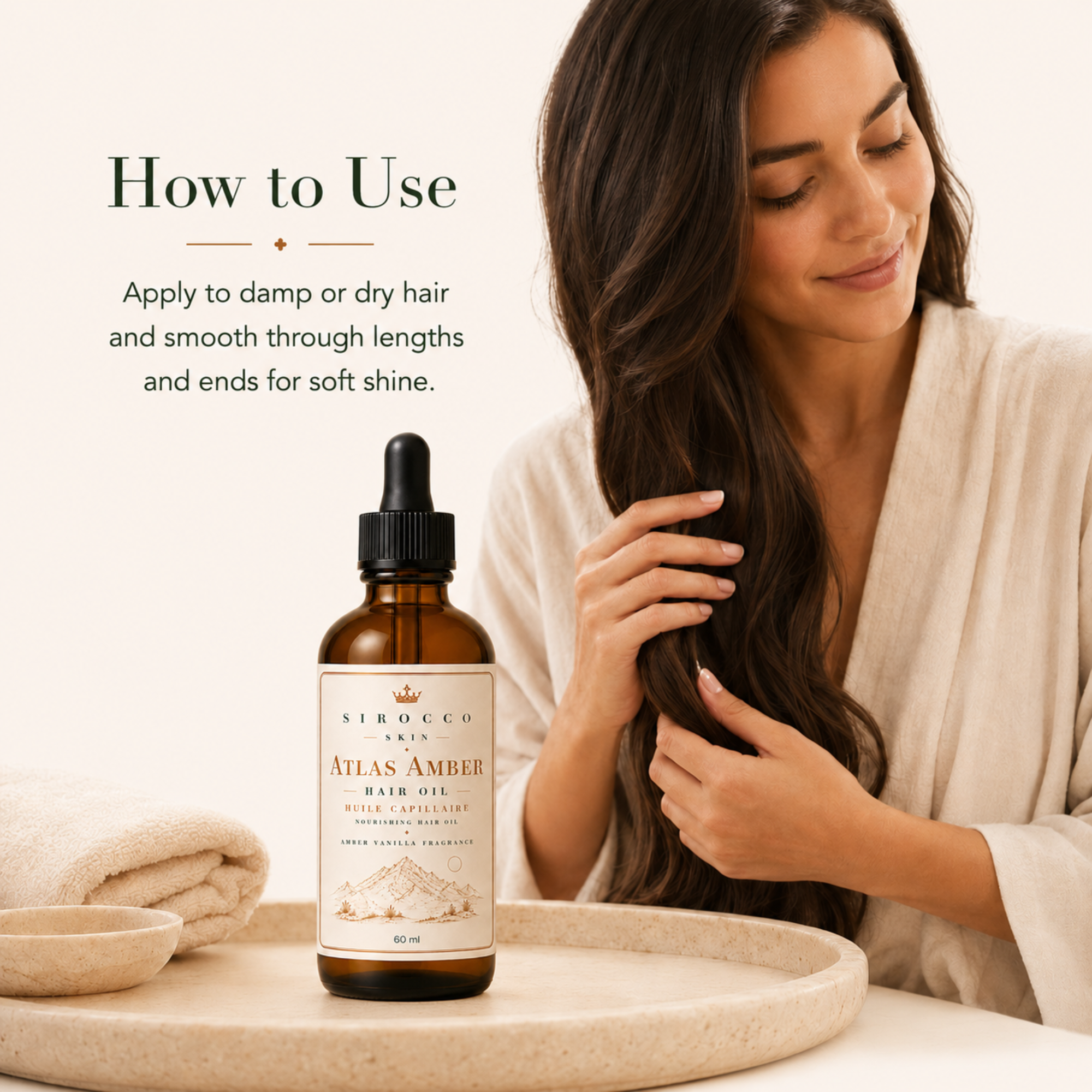 Atlas Amber Hair Oil – Nourishing Hair Oil