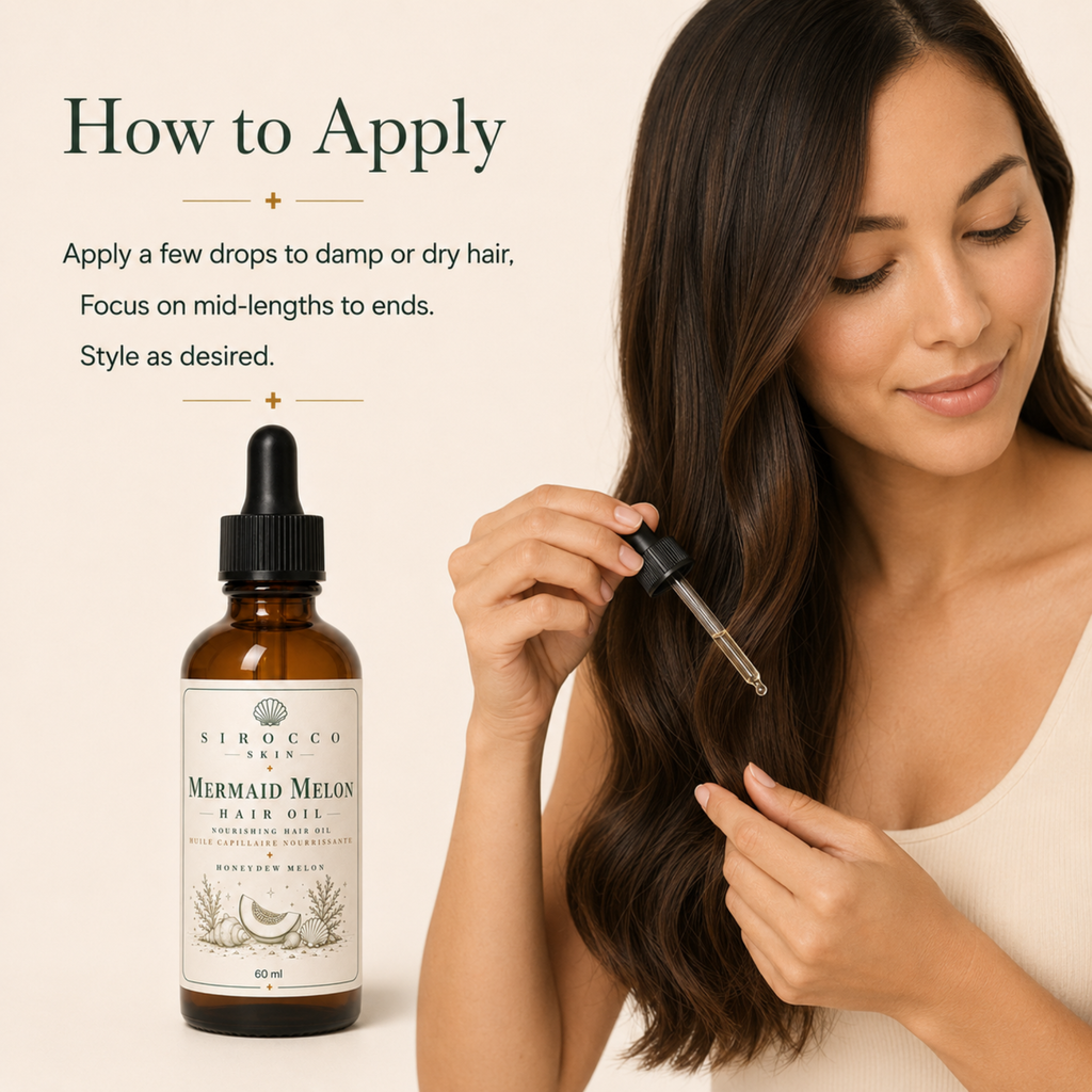 Mermaid Melon Hair Oil – Nourishing Hair Oil