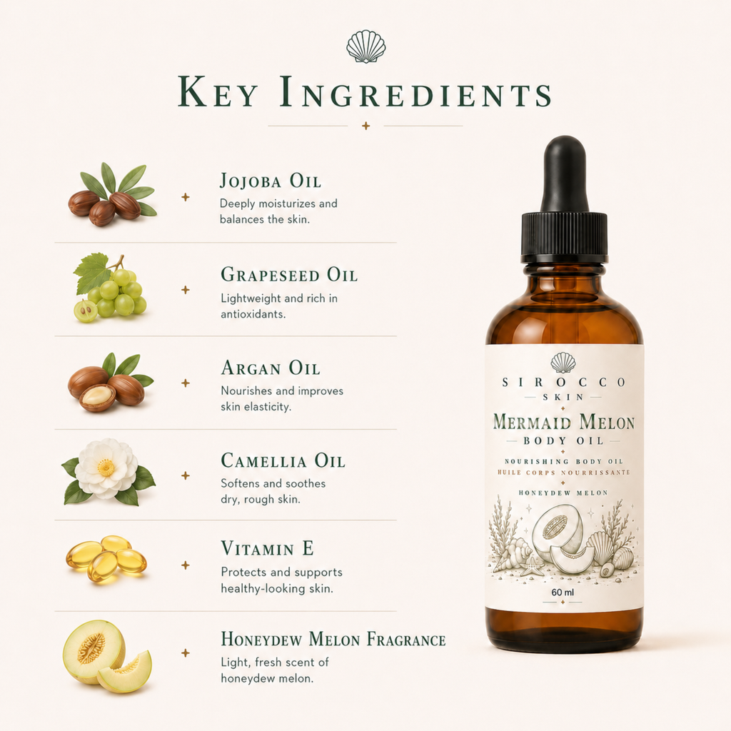 Mermaid Melon Body Oil
