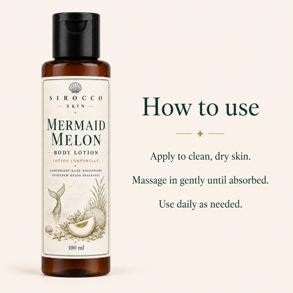 Mermaid Melon Body Lotion – Lightweight Daily Moisturizer