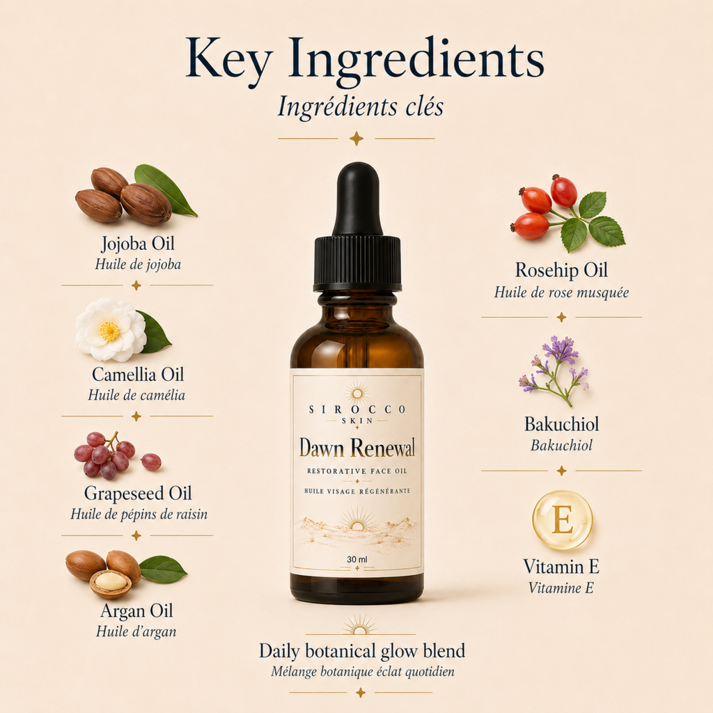 Dawn Renewal – Restorative Bakuchiol Face Oil