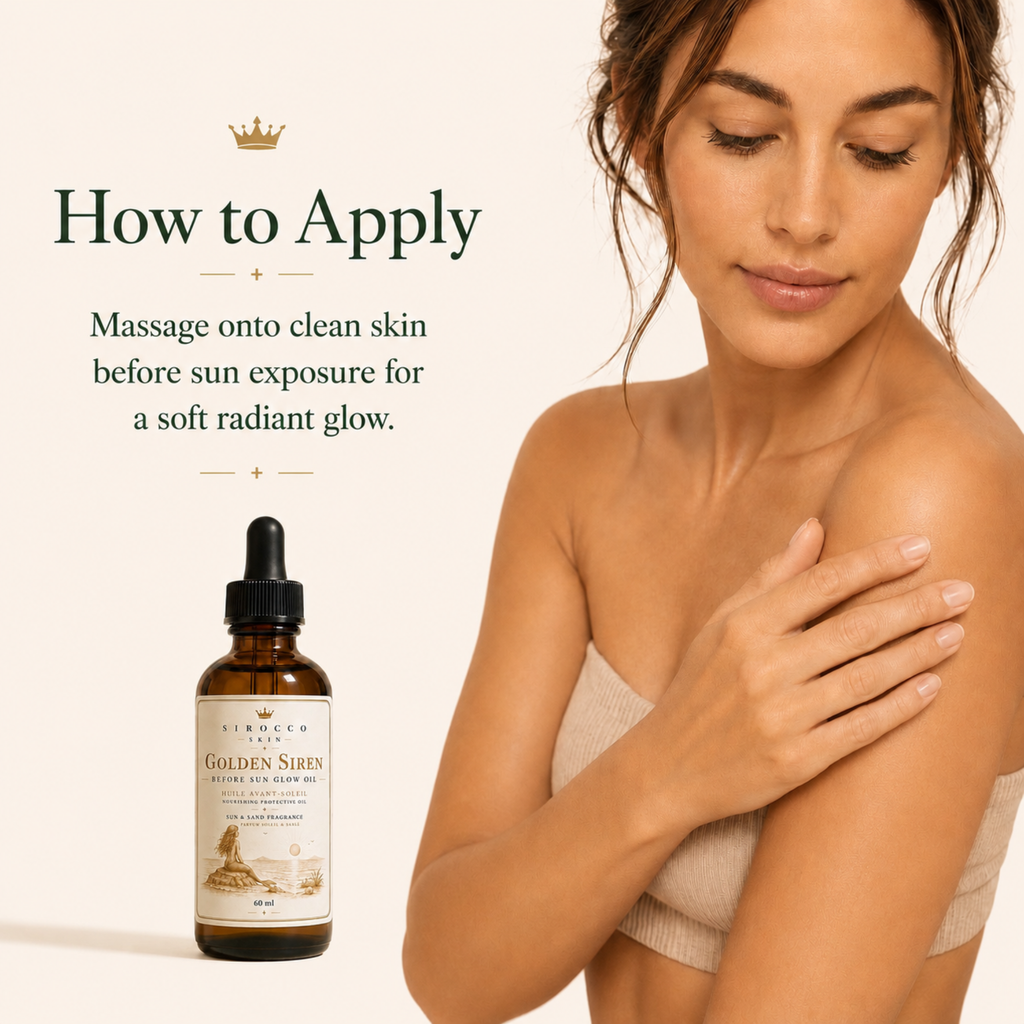 Golden Siren Before Sun Glow Oil