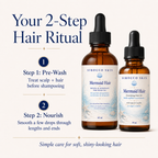 Mermaid Hair Duo – Pre-Wash & Nourishing Hair Oil Set