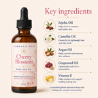 Cherry Blossom Body Silk Oil – Nourishes, Softens & Leaves Skin with a Glow