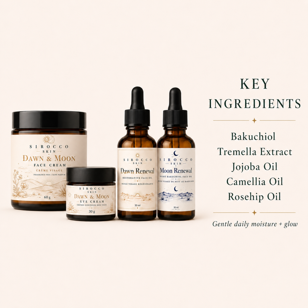 Dawn & Moon Renewal Set – Complete Face Care Ritual