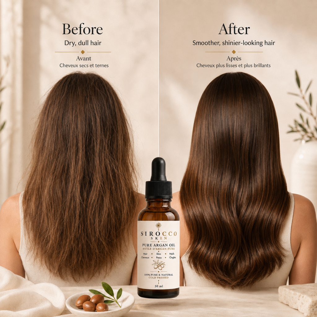 Pure Argan Oil – Face, Hair, Beard & Body Oil