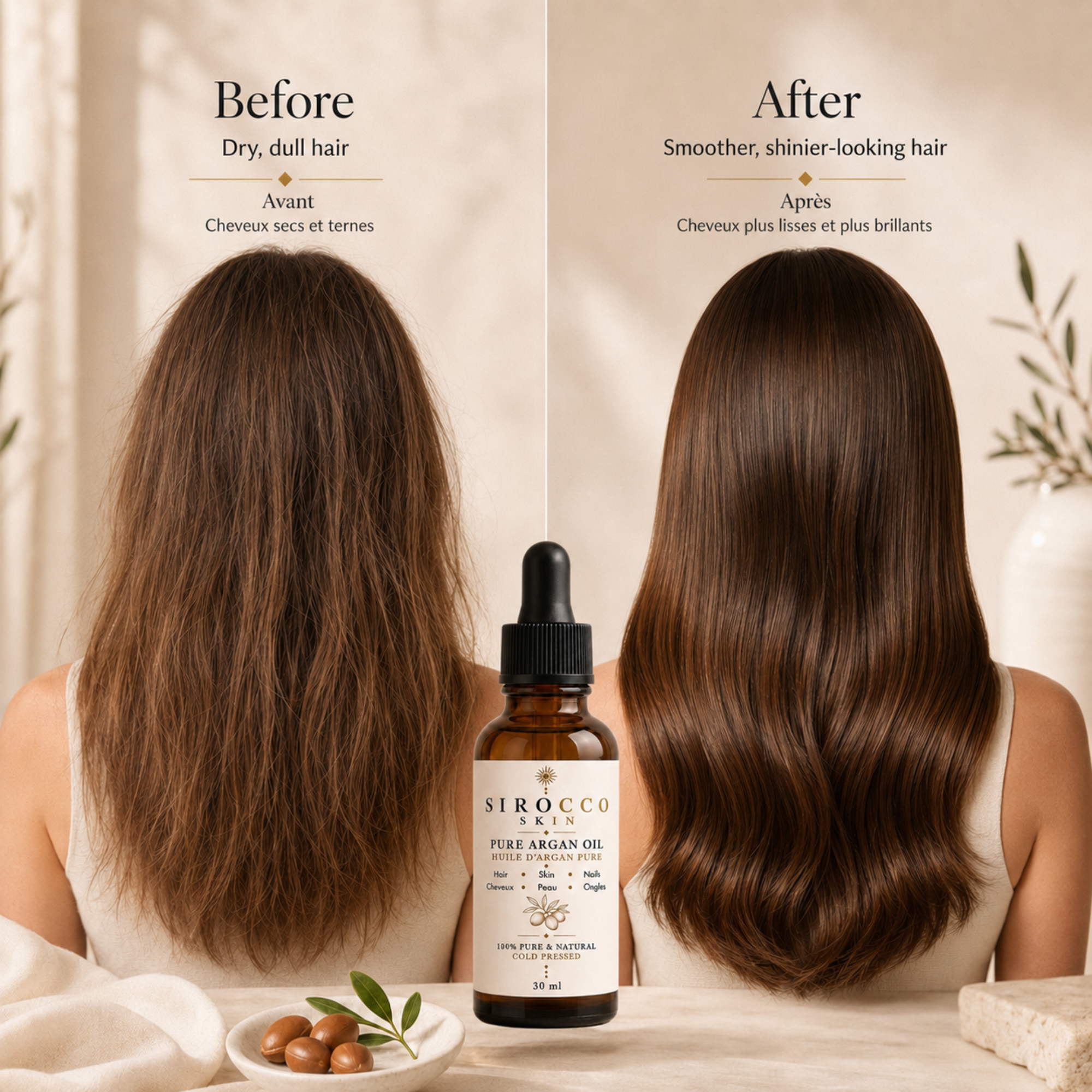 Pure Argan Oil – Face, Hair, Beard & Body Oil