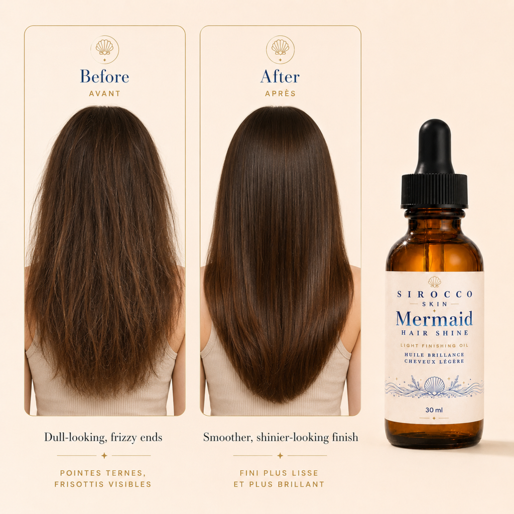 Mermaid Hair Shine – Light Finishing Oil for Shine & Frizz Control