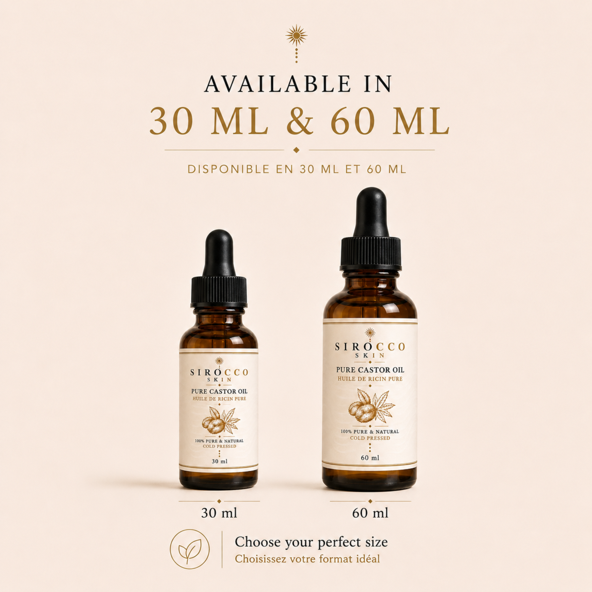 Pure Castor Oil – Hair, Skin, Nails & Cuticles