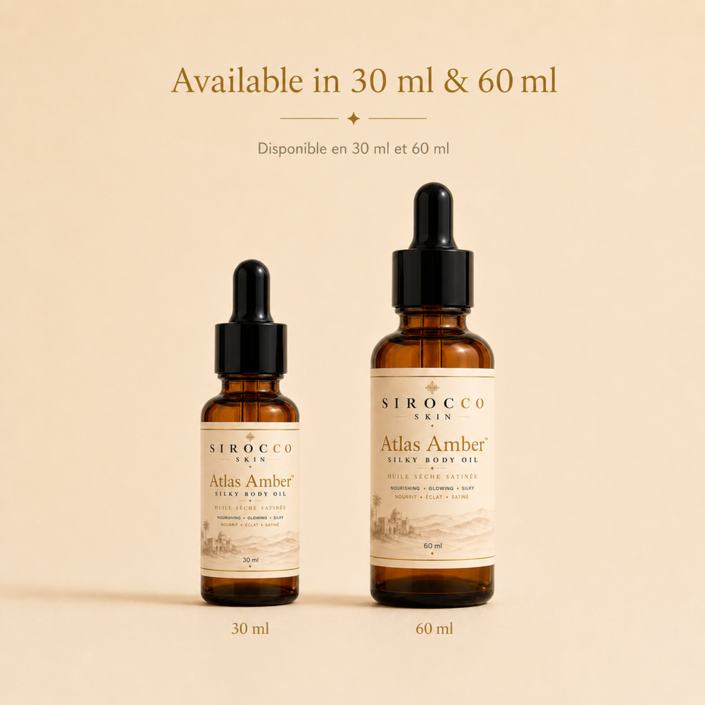 Atlas Amber Silky Body Oil – Nourishing, Glowing & Silky Skin