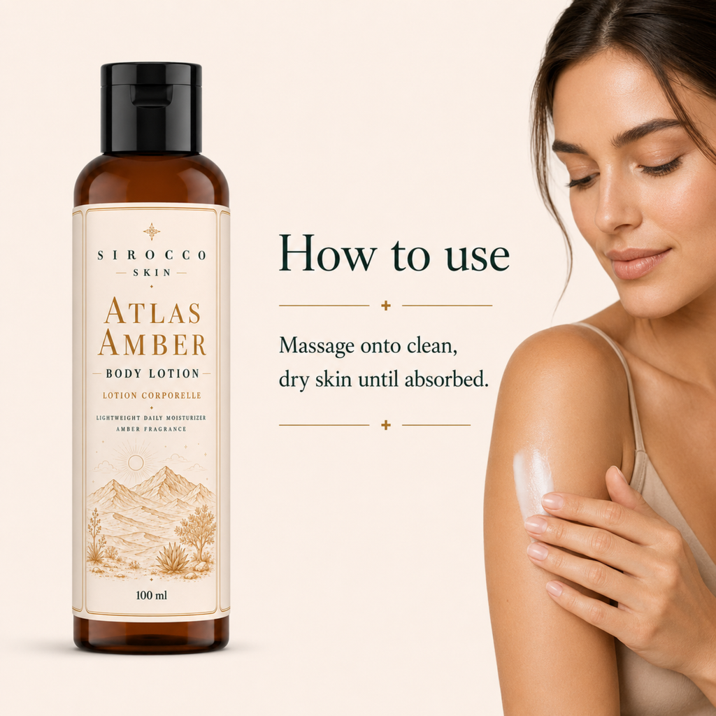 Atlas Amber Body Lotion – Lightweight Daily Moisturizer